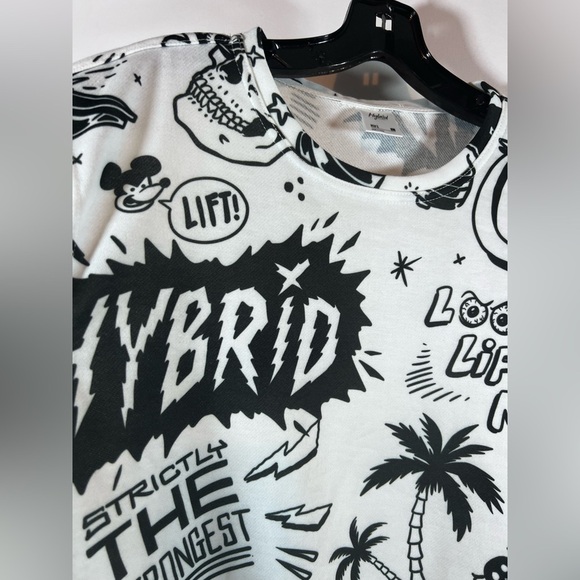 Hybrid Legacy  Crewneck Sweatshirt Men’s Large All Over Print Performance Method - Picture 6 of 12